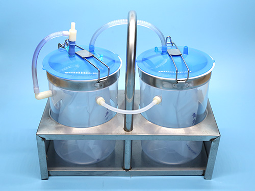 負壓引流器3000ml雙瓶瓶架（手提式）